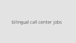 bilingual call center jobs 64d0dc9475747