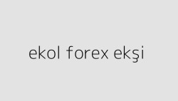 ekol forex eksi 64f9be620b00d