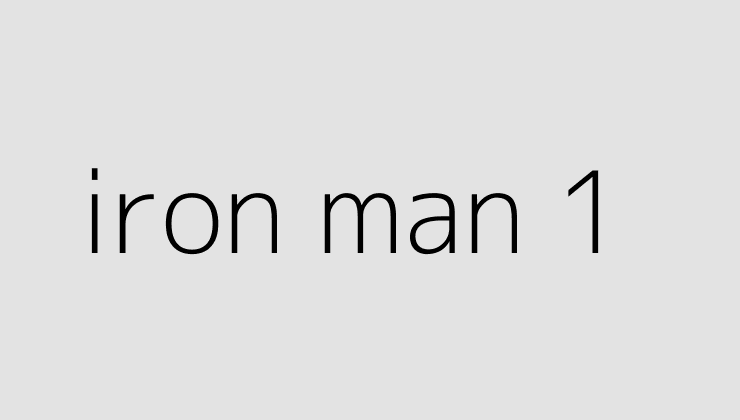 iron man 1 64f488422506e