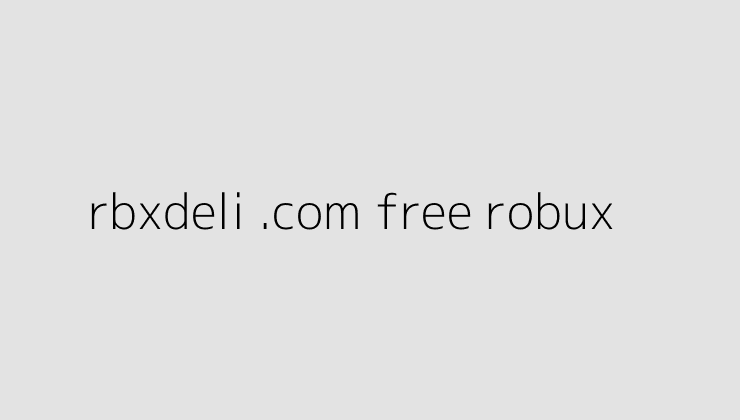 rbxdeli com free